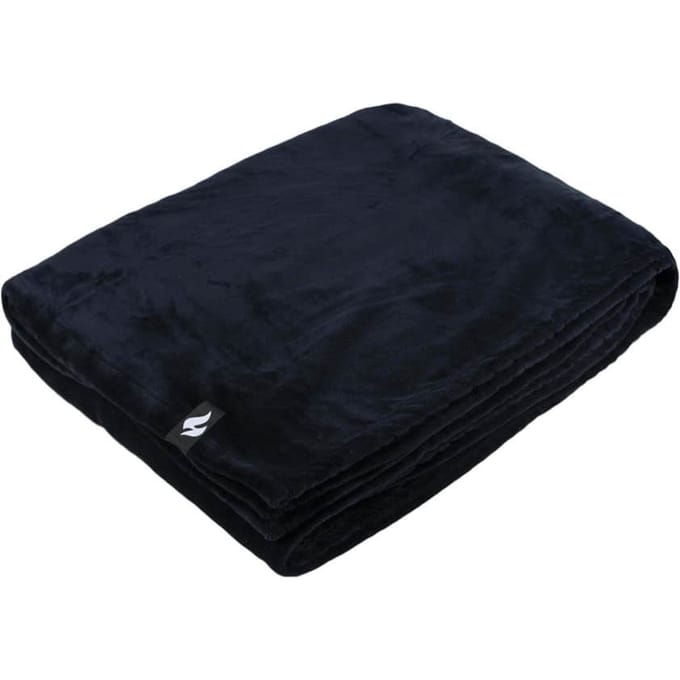 Heat Holders - Thermische deken van fleece van 1,7 tog - Zwart