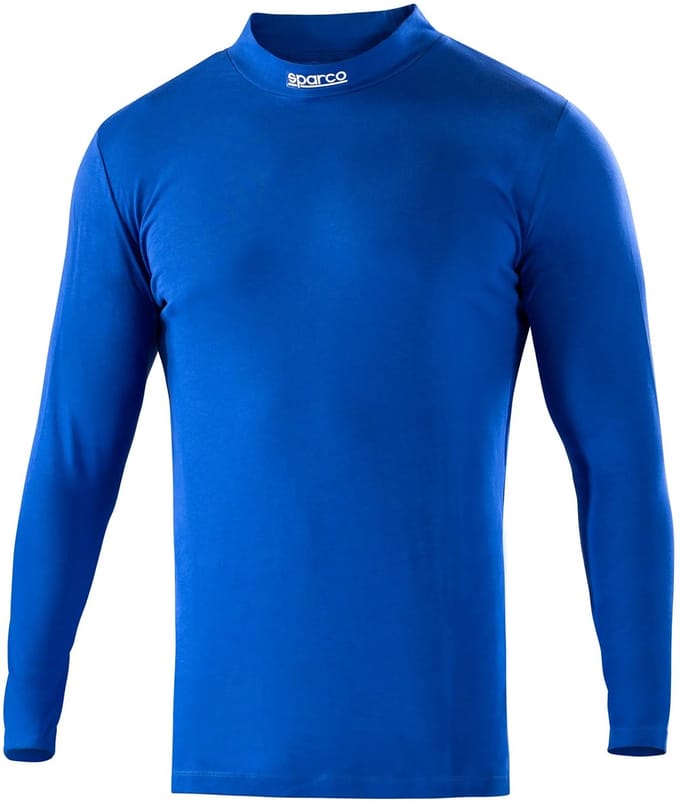 Sparco B-Rookie Hoge Kraag Longsleeve - Wit - Maat L
