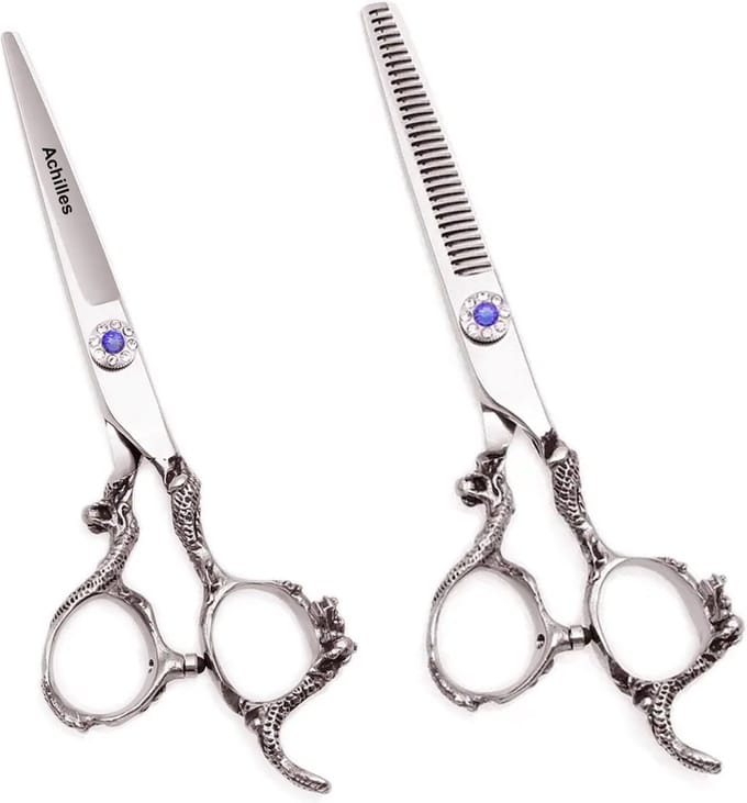 Achilles® Dragon Kappersschaar Set - Complete Kappersset - Hair Scissors - Coupeschaar