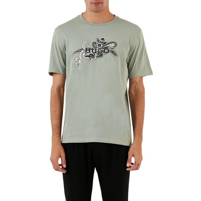 Hugo Heren Dulive T-Shirt (Lichtgroen)