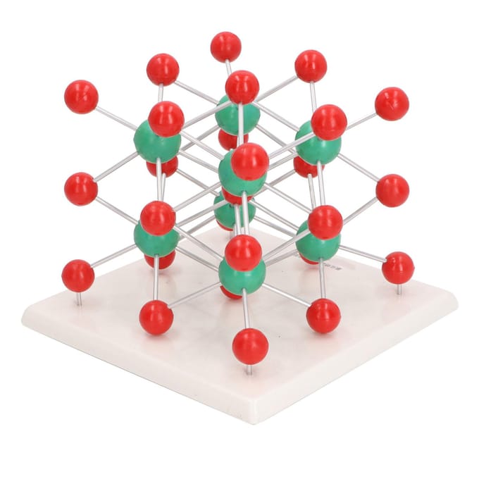 CsCI Kristalstructuurmodel Organische Chemie Moleculair Structuurmodel voor Studenten white