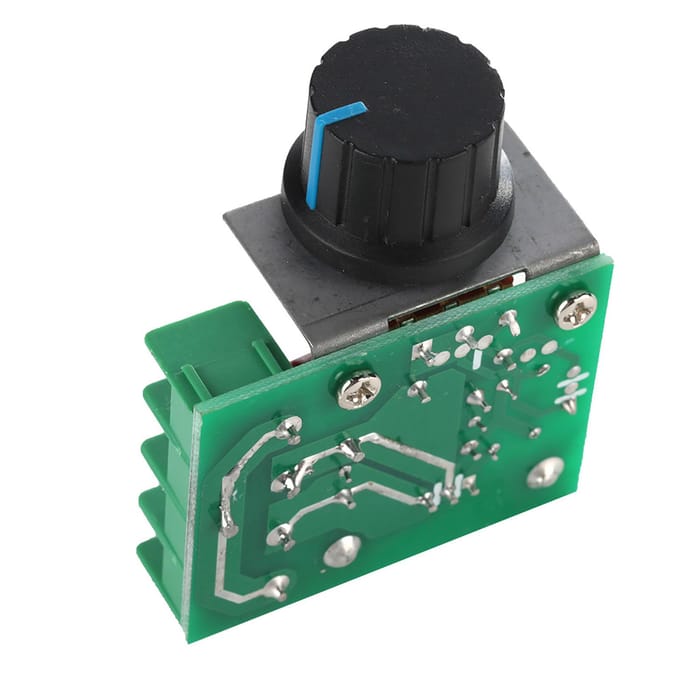 AC 220V 2000W Thyristor Motor Snelheidsregeling Instelbare Vermogensregelaar voor Temperatuur