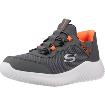 Skechers Bounder Brisk-Burst Kinder Sneakers - Grijs