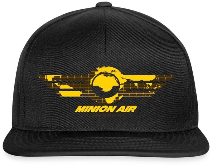 Minions Vliegen Met Minion Air Snapback cap