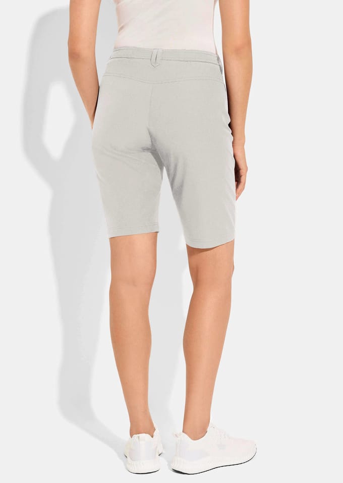Bermuda van Active-stretchmateriaal - beige - Gr. 36 van Goldner Fashion