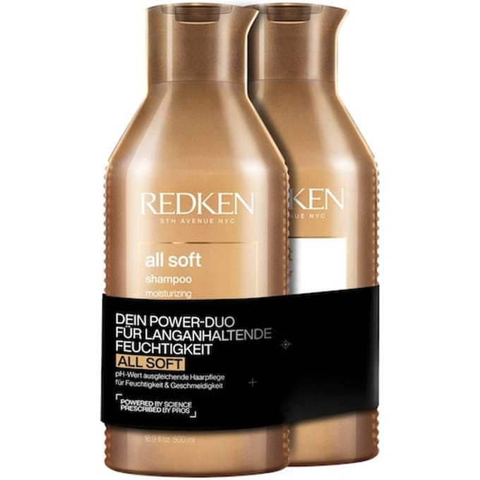 Redken All Soft XL verzorgingsduo Herstelshampoo Dames 500 ml