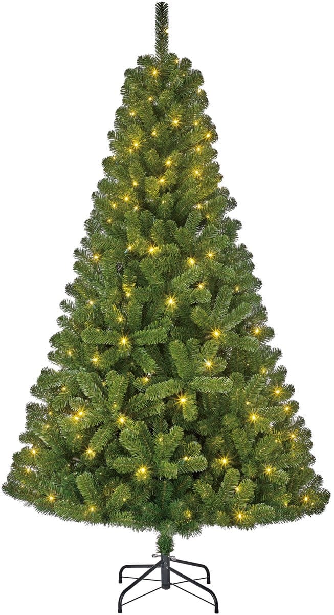 Charlton x-mas tree led green 360L TIPS 805 - h215xd127cm