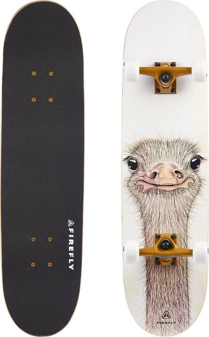 Skateboard voor Kinderen Beginners ABEC 5 Lager Houten Deck