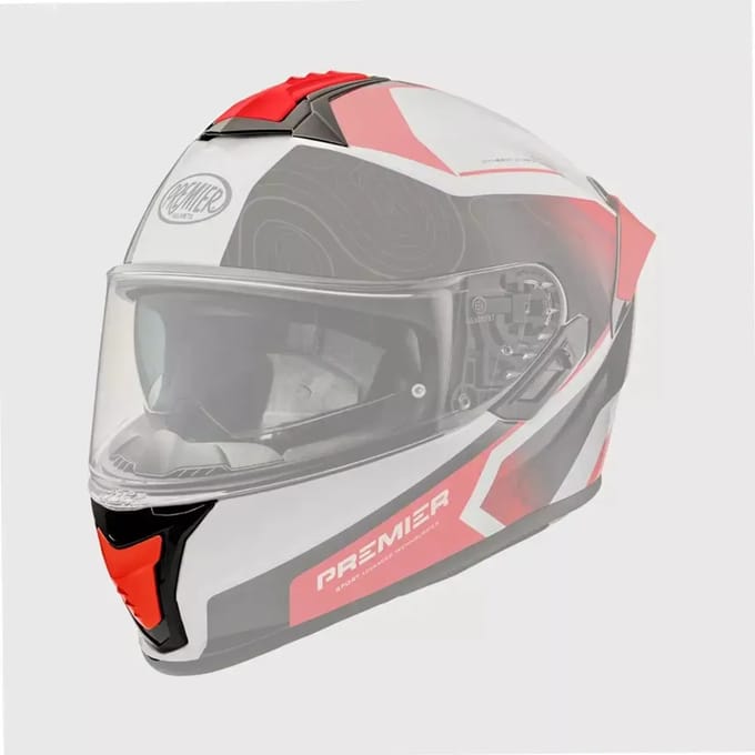Motorhelm ventilatie Premier Evo DK2