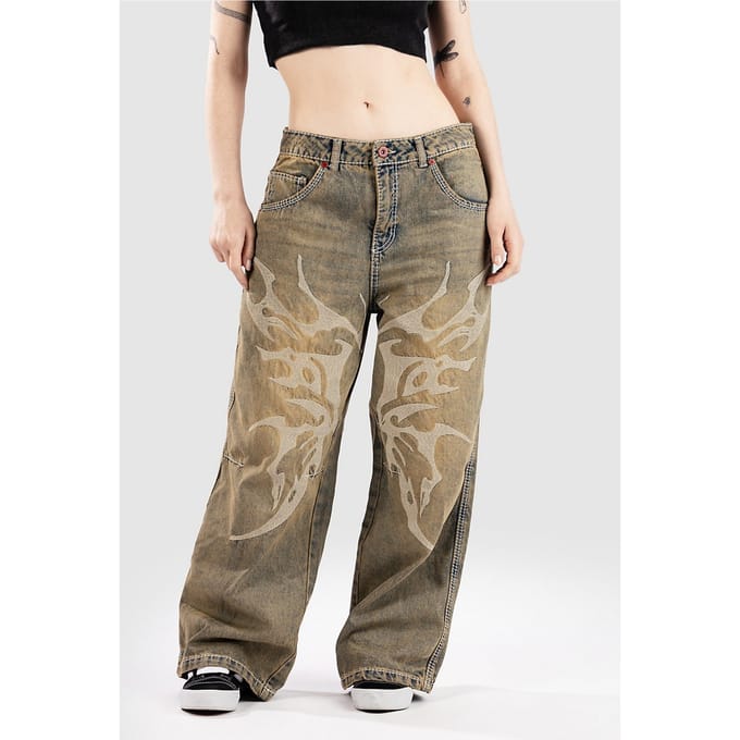 Vitriol Verona Cyberfly Jeans blauw