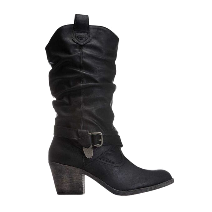 Rocket Dog Dames Sidestep Lewis Enkelboots (Zwart)