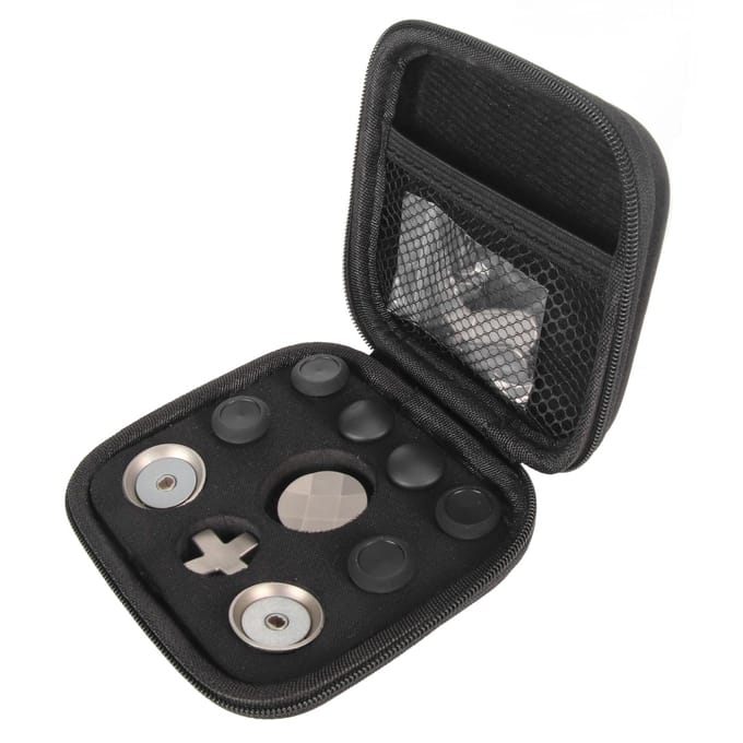 14-in-1 Controller Vervanging Thumbsticks Metaal Wisselbaar Magnetische Joysticks voor Xbox One Elite Series 1 Controller black