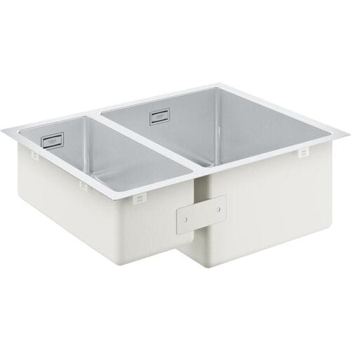 Grohe K700 stainless steel sink 59.5 x 45 cm with 1.5 basin, for installation right, 31576SD1