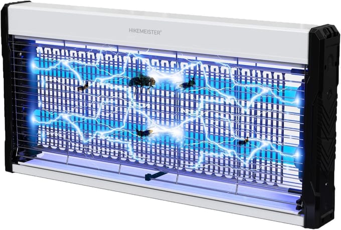 Powerful Insect Zapper with UV Light - 20W Mosquito Trap for Indoor and Outdoor Use