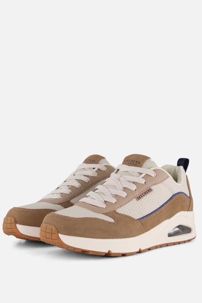 Skechers UNO - STACRE 2.0 Heren Sneakers - Sand