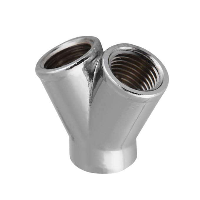 G1/4 Binnendraad 3-weg Y-splitter PC Waterkoeling Fitting Connector gray