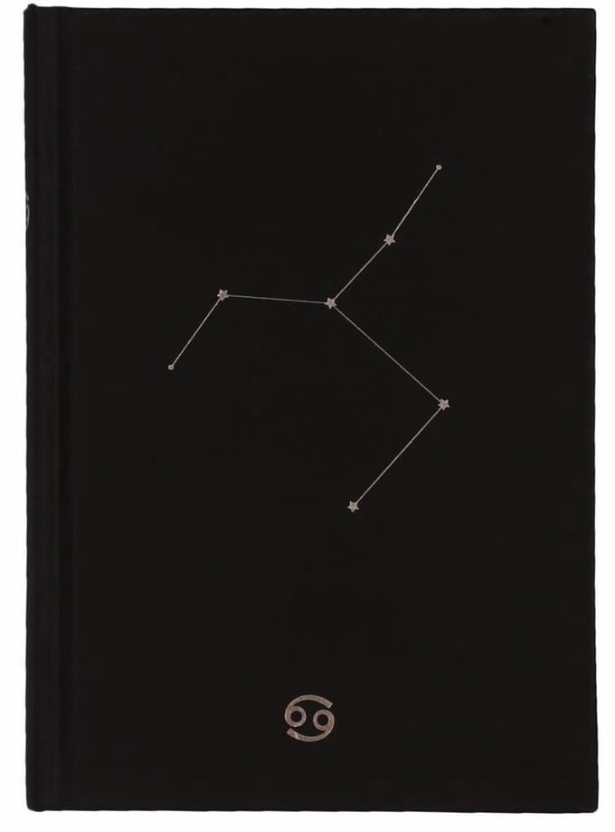 D6053-04 Dreamnotes notitieboek sterrenbeeld: kreeft 19 x 13,5 cm