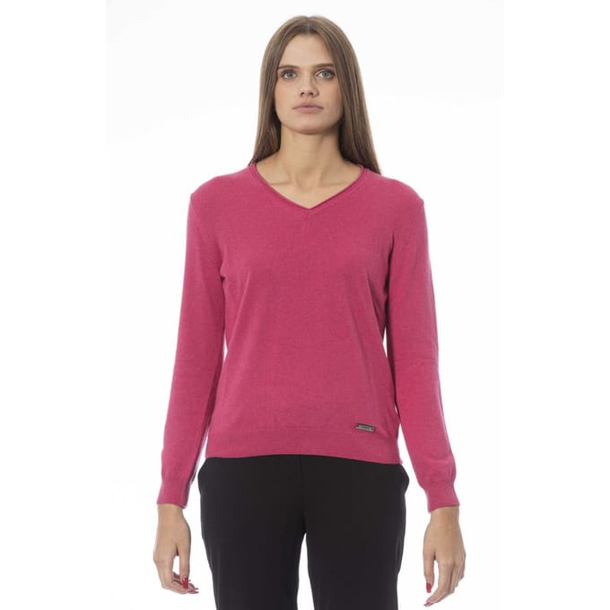 Baldinini Trend Fuchsia Kasjmier Dames Trui