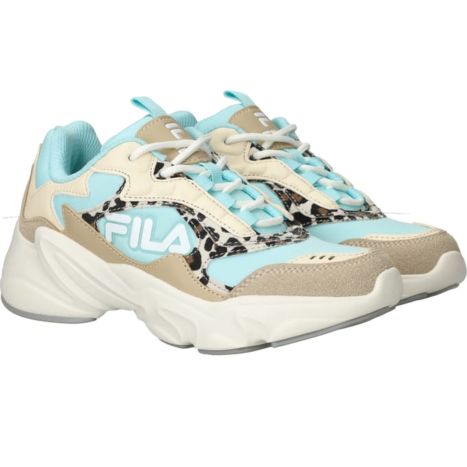 Fila Collene Logo Sneakers - Meisjes - Blauw - Maat:37
