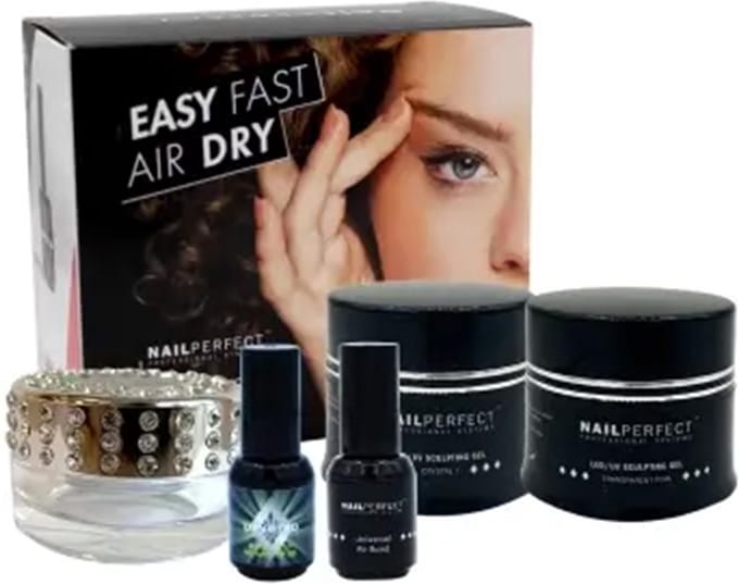 NailPerfect LED/UV Sculpting Gel Sample Kit