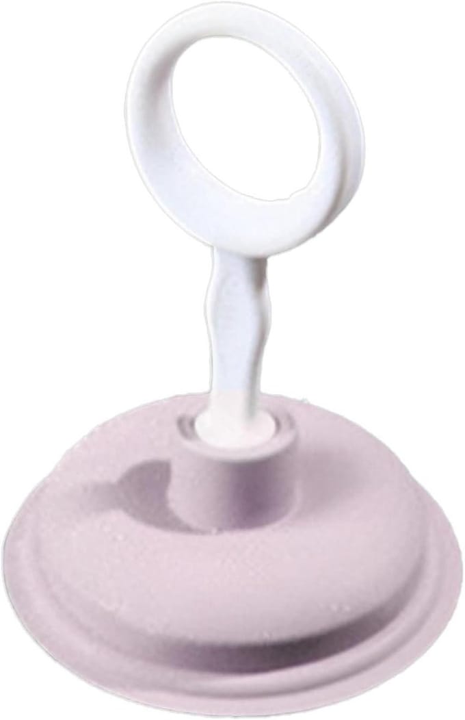 Afvoer Ontstopper - Zuiger Tool - Verstopping Verhelpen - Elastisch Materiaal - 24.5 cm - Grijs