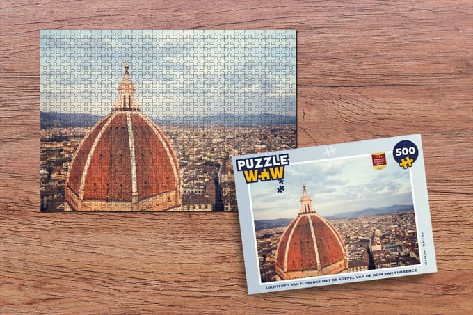 Puzzel Florence - Koepel - Stad - Legpuzzel - Puzzel 500 stukjes