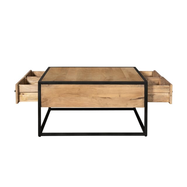 Starfurn - Salontafel Dakota - Bruin - 80x80x40 cm