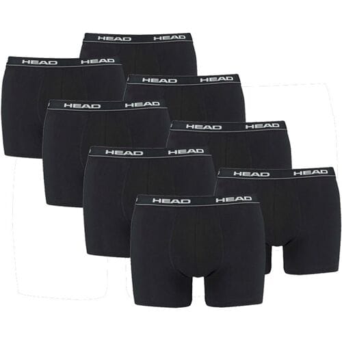 HEAD boxershort black 8-pack-S