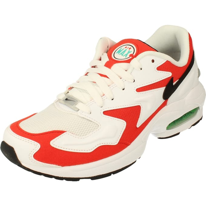 Lage Sneakers Nike Baskets Air Max2 Light cuir