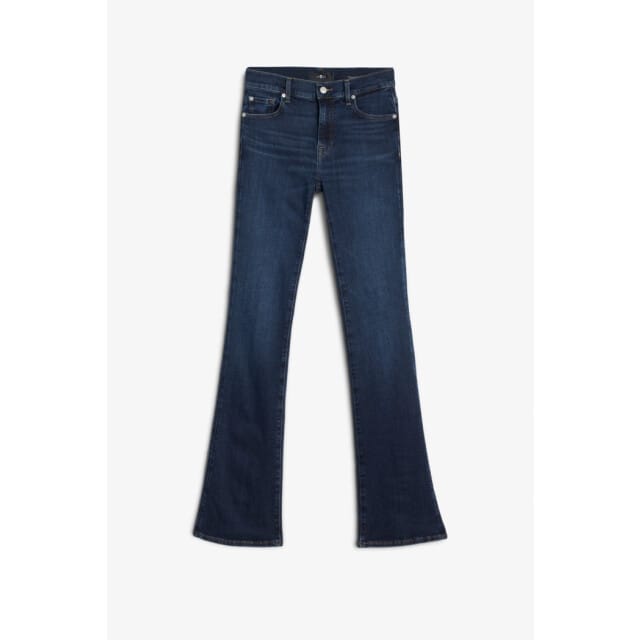 7 for all mankind MIDNIGHT FADE WITH EMBELLISHED SQUIGGLE Blauw 27