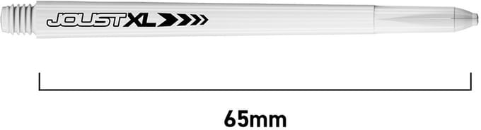 Red Dragon Joust XL White- Dart Shafts