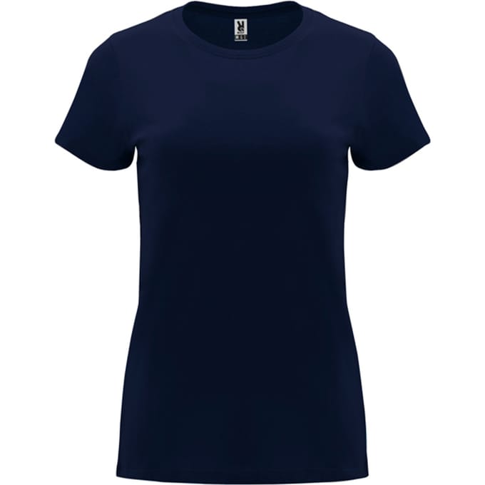 Roly Dames/Dames Capri T-Shirt (Marineblauw)