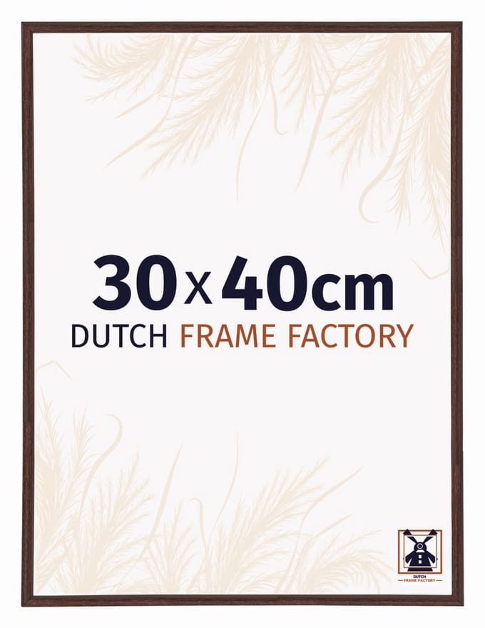 Fotolijst 30x40 cm - Kunststof - Bruin - Angers