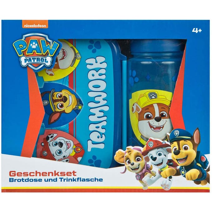 Undercover Broodtrommel en Drinkfles PAW Patrol