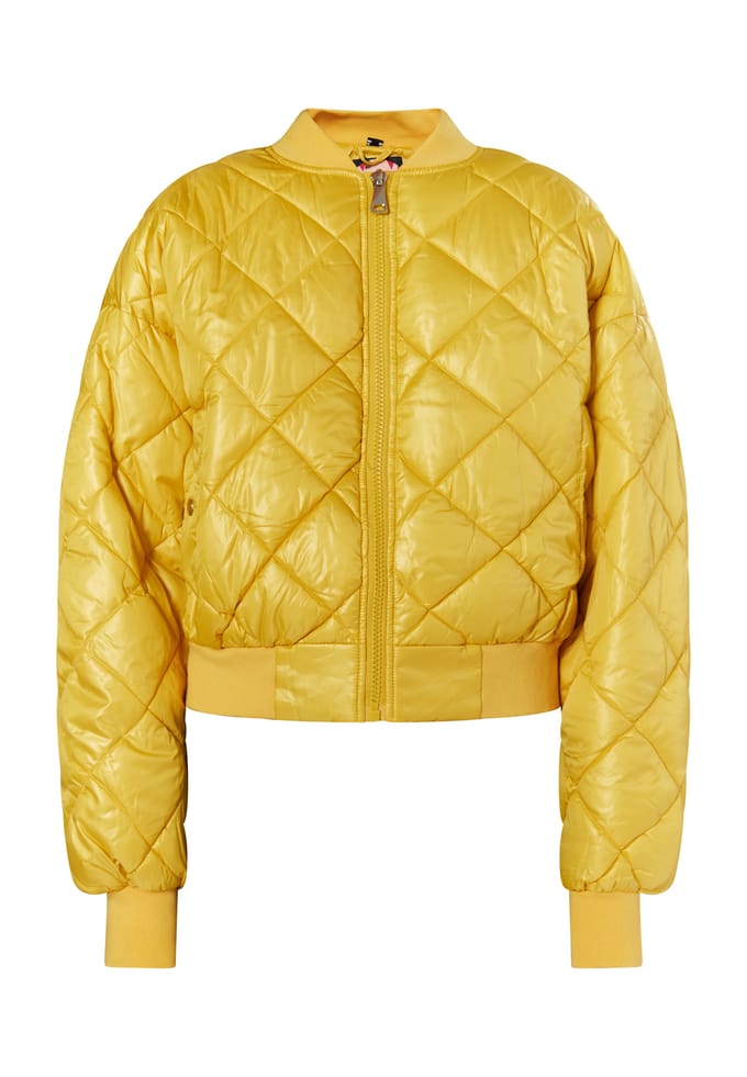 Mymo Gewatteerde blouson Dames geel