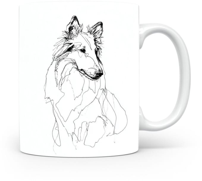 Beker Schotse Collie (Rough Collie)