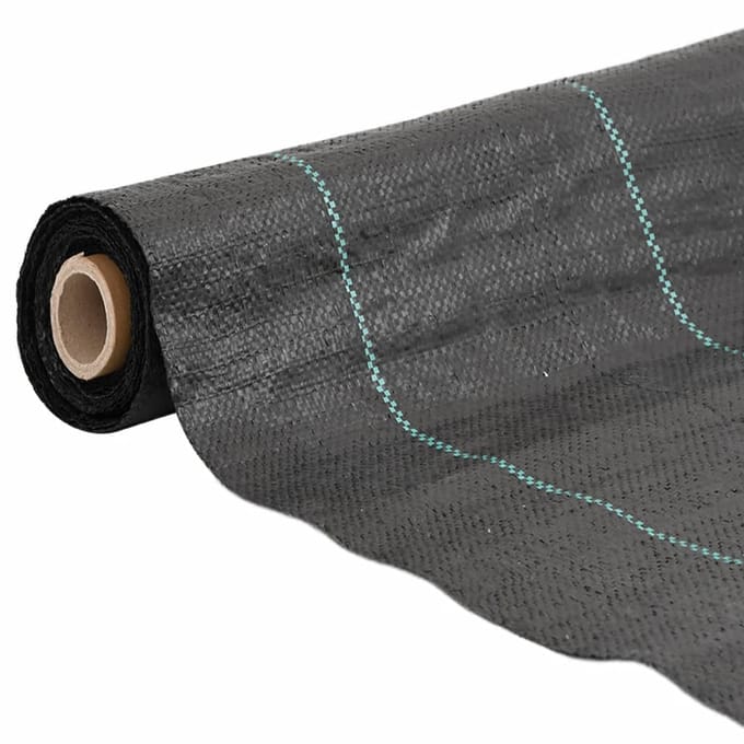 vidaXL - Worteldoek - 4x25 - m - polypropeen - zwart