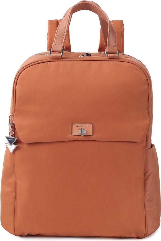 Hedgren vrijetijdsrugzak rugzak met laptopvak Libra Equity Medium Backpack 14" Cork zalmroze
