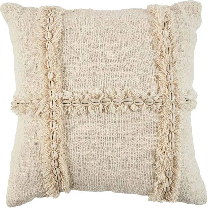 Bazar Bizar - The Nomad Cushion Cover - Natural - 50x50 cm