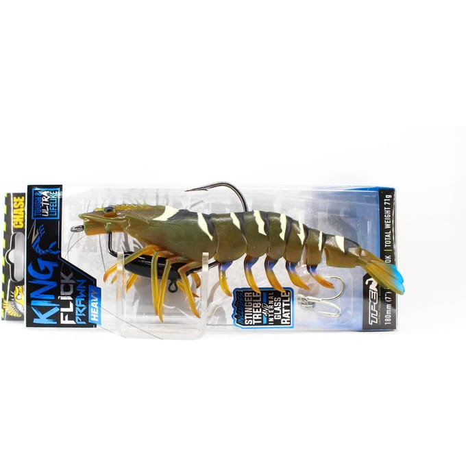 Chasebaits Flick Prawn King Heavy 180 mm 71 grammes Leurre Coulant 04 (6192)