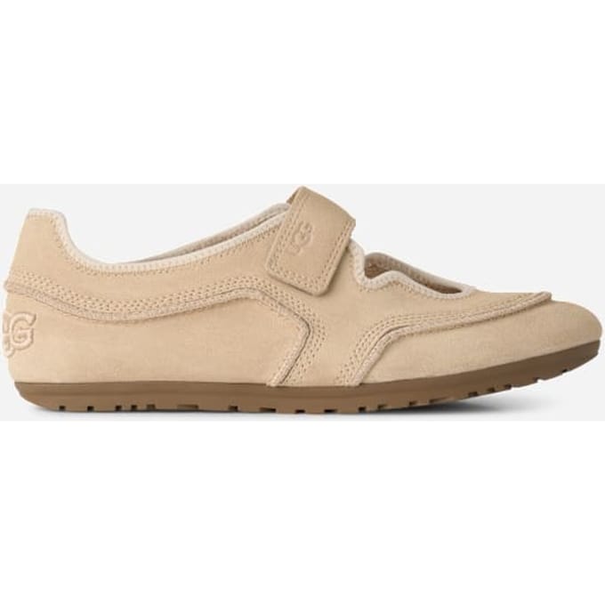 UGG® Quill Mary Jane Trainer in Sand Castle, Size 9, Polyester