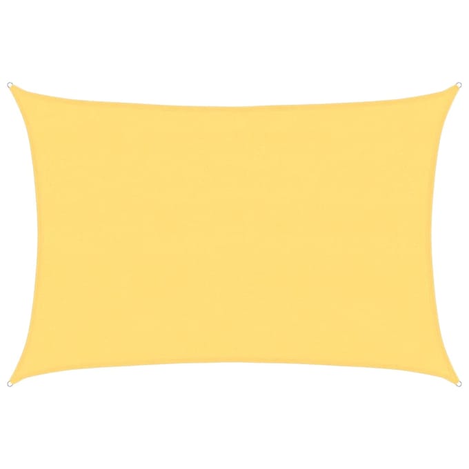 vidaXL - Zonnezeil - 160 - g/m² - 4x5 - m - HDPE - beige