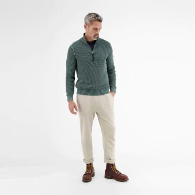 Lerros Trui Pullover Structuur 22o5448 668 Mannen Maat - 3XL