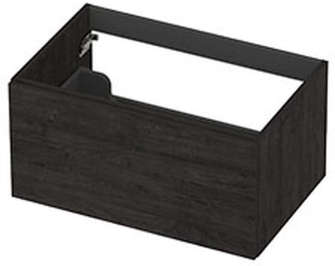 INK - Onderkast 1L Decor Softclose Tbv Greep - 700x450x350 Mm - Houtskool Eiken