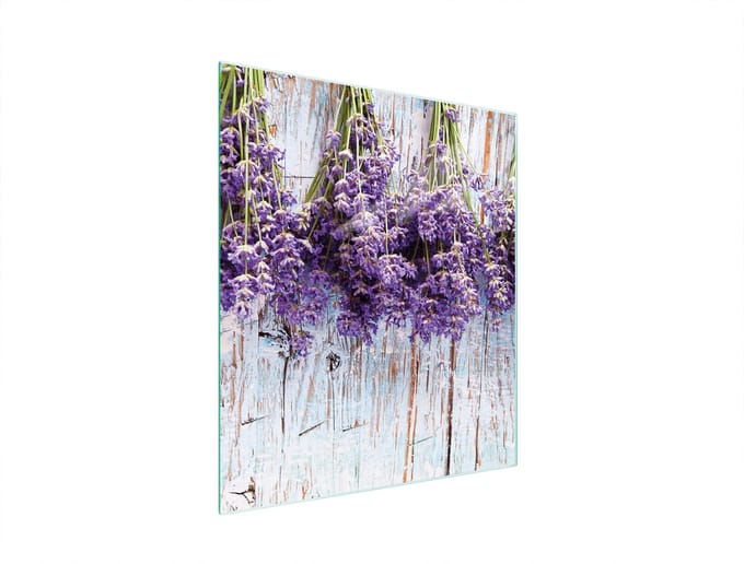 TMK ArtDeko - Snijplank Glas - 45x52 cm - Lawenda