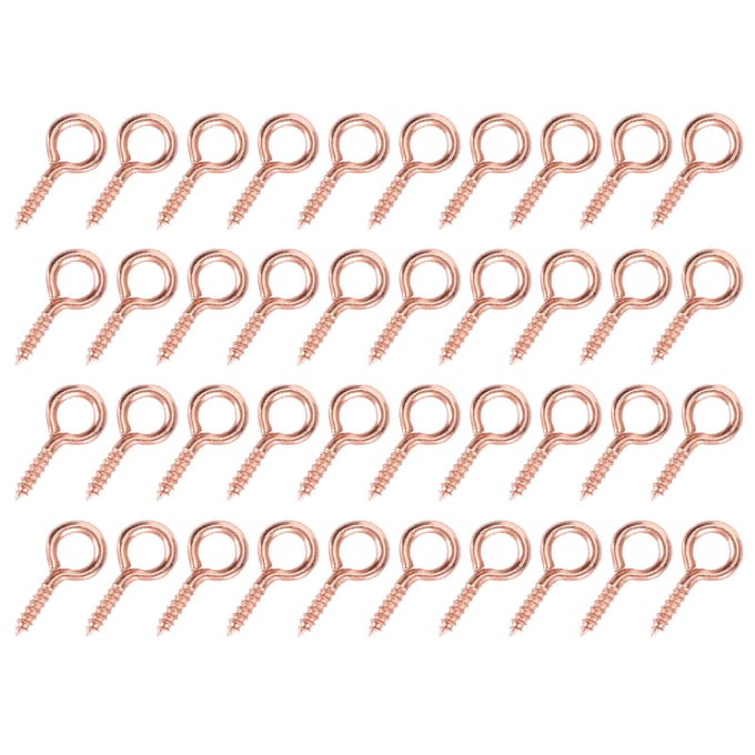 200 stuks Parel Schroefoog Peg Pin Hanger Connector Schroef Punt DIY Sieraden Maken Accessoire roségoud rosé gouden kleur