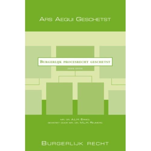 Burgerlijk Procesrecht Geschetst - Ars Aequi Geschetst - A.L.H. Ernes