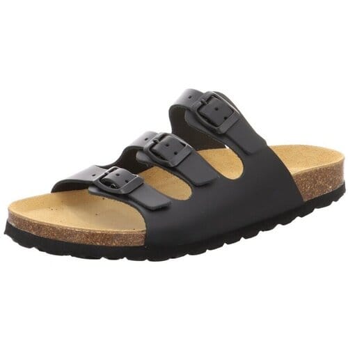 Natural Sense leren muiltje muiltjes dames 1152536 zwart