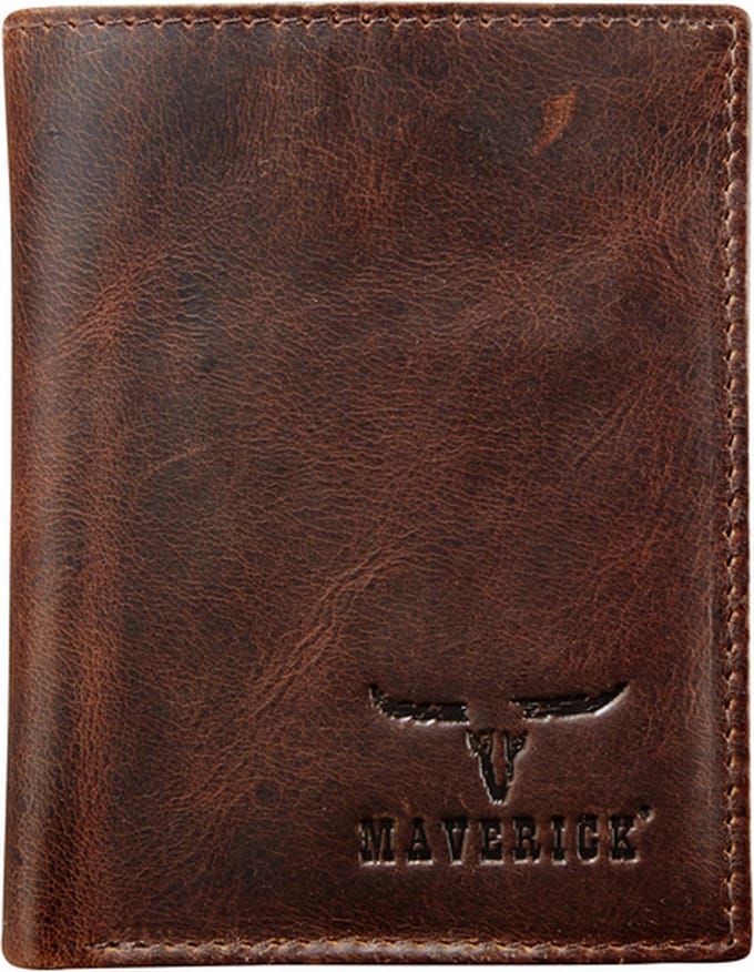 Portemonnee Maverick Dalian RFID  leer bruin