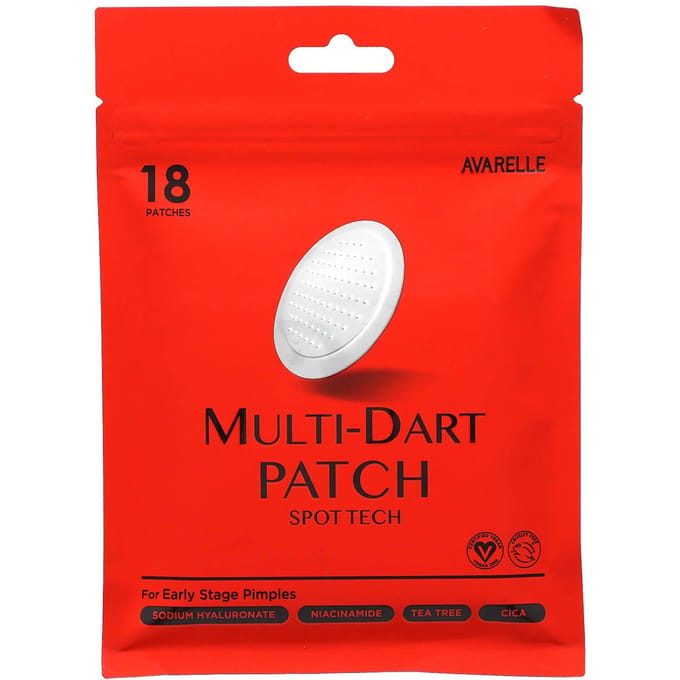 Avarelle, Multi-Dart Patch, Spot Tech, 18 Pack white